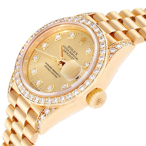 rolex datejust women's diamond